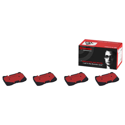 BREMBO P44018N Brembo P44018N Premium Ceramic Front Disc Brake Pad Set LAND ROVER OE# SFP500045