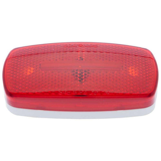 OPTRONICS MC32RBP Optronics (MC-32RBP) Red Rectangular Reflector Clearance Marker Light