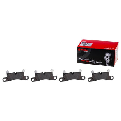 BREMBO P65022N Brembo P65022N Premium Ceramic Rear Disc Brake Pad Set PORSCHE OE# 99735294905