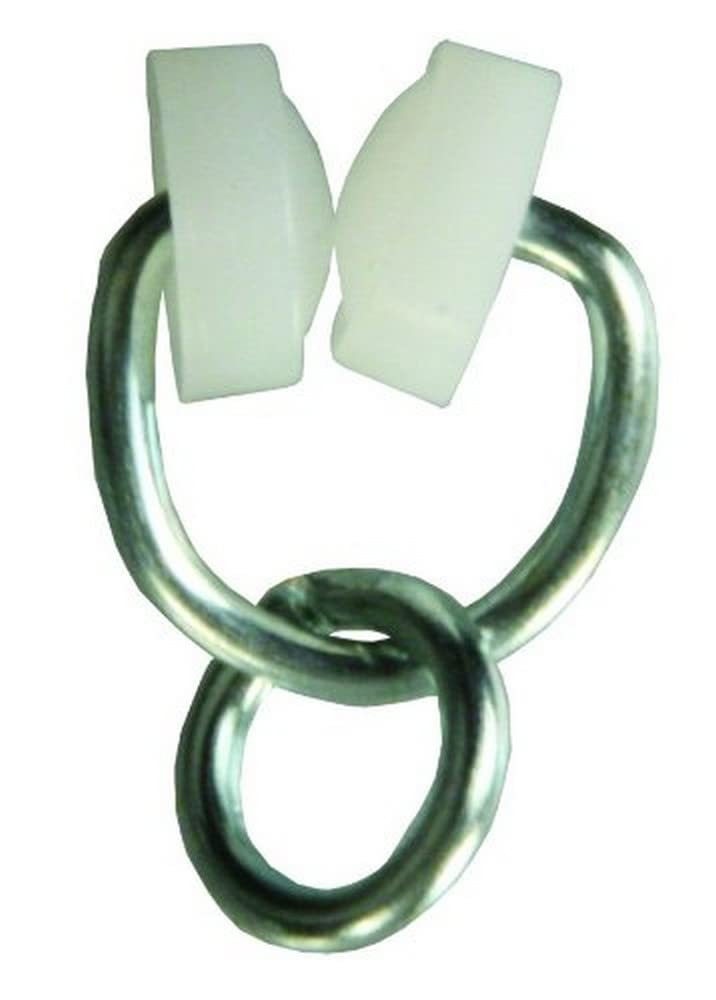 JR PRODUCTS 81165 JR Products 81165 Wheeled Curtain Carrier - Type B with Ring