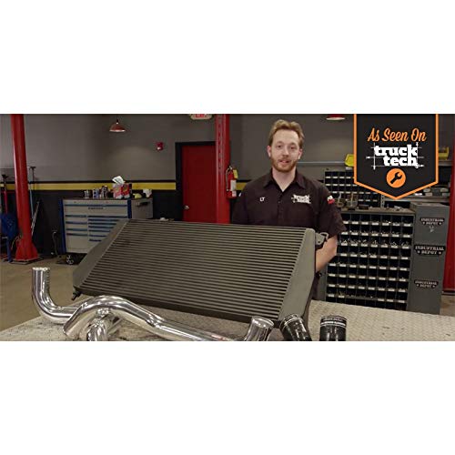 MISHIMOTO MMINT-DMAX-01SL Mishimoto MMINT-DMAX-01SL Performance Intercooler Compatible With Chevrolet 6.6L Duramax 2001-2005 Silver