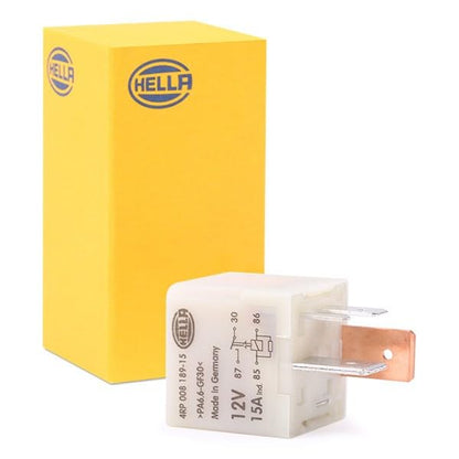 Hella 008189151 RELAY FUEL PUMP 12 V