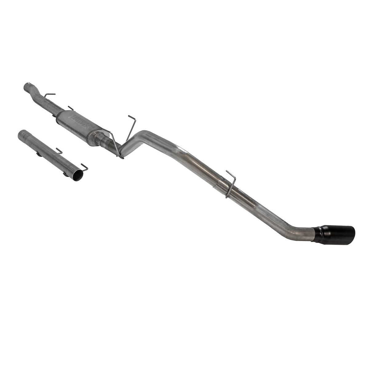FLOWMASTER 717930 Flowmaster 717930 FlowFX Cat-Back Exhaust Kit Single Side Exit 3.5 Inch 409 Stainless Steel 5 Inch Black Ceramic Coated 304 Stainless Steel Tip Compatible with 2014-2024 RAM 2500 3500 6.4L 2/4WD