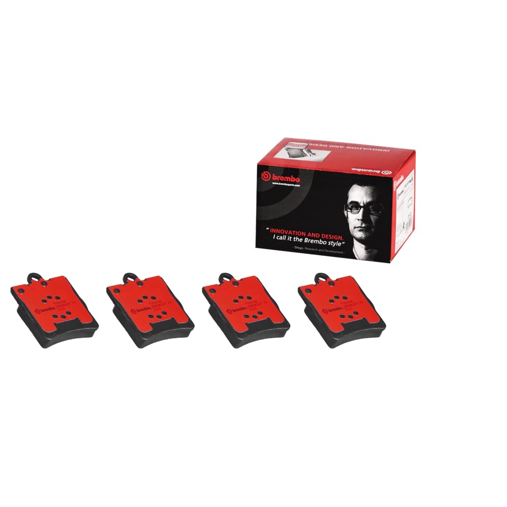 BREMBO P50033N Brembo P50033N Premium Ceramic Rear Disc Brake Pad Set MERCEDES-BENZ OE# A0024205220