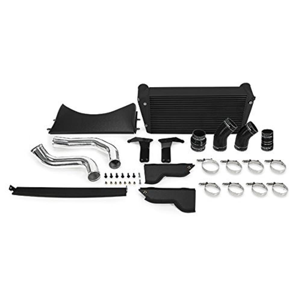 MISHIMOTO MMINT-RAM-13KBK Mishimoto Intercooler Kit, Dodge Ram Cummins 6.7 2013-2018, Stealth Black