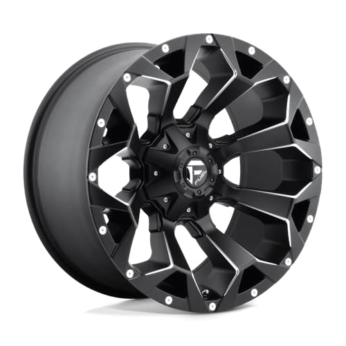 Fuel Off-Road D54617907050 FUEL OFF-ROAD D546 ASSAULT 17X9, 5X5.5/150, 5.04, 1mm MATTE BLACK MILLED - D54617907050