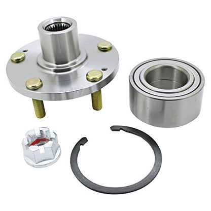 WJB WA930566K Front Wheel Hub Bearing Module Kit, Cross