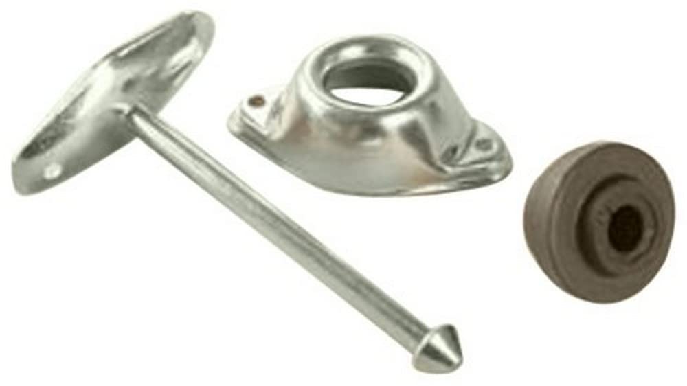 RV DESIGNER E253 RV Designer E253-4.75" Metal Plunger RV Entry Door Holder, Zinc Base