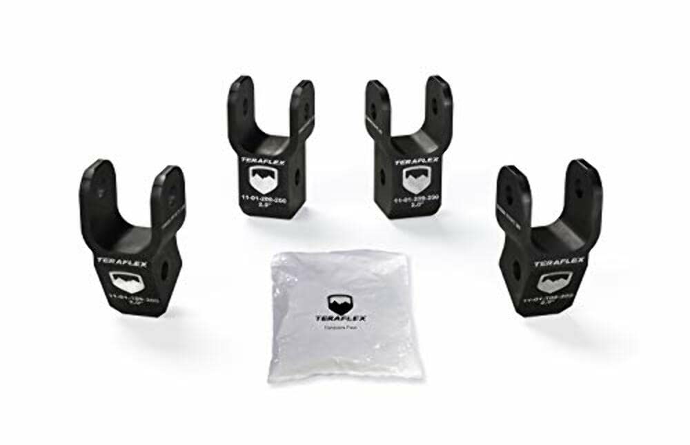 TERAFLEX 1985200 TeraFlex 1985200 2" JL/JLU Wrangler Shock Extension, 1 Pack