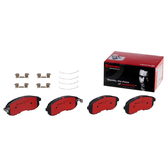 BREMBO P56021N Brembo P56021N Premium Ceramic Front Disc Brake Pad Set INFINITI/NISSAN/NISSAN (DFAC)/SUZUKI (CHANGAN) OE# 4106073L85