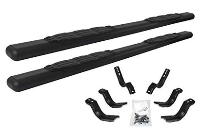 GO RHINO 10580T Go Rhino 5" Oval 1000 Series Sidesteps | 80", Galvanized Steel, Textured Black | 10580T
