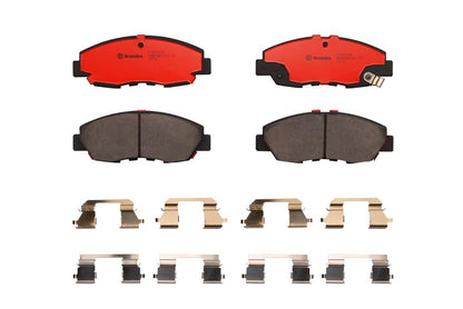 BREMBO P28052N Brembo P28052N Premium Ceramic Front Disc Brake Pad Set HONDA OE# 45022SNAA50