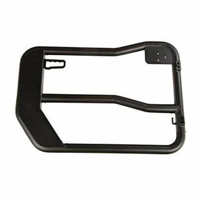 RUGGED RIDGE 11509.15 Rugged Ridge Fortis Tube Doors for Jeep Wrangler/Gladiator | Front, w/Mirrors | 11509.15 | Fits 2018-2025 Jeep Wrangler JL; 2020-2025 Jeep Gladiator JT