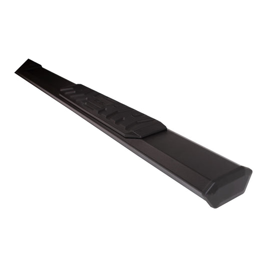 TRAILFX AL4017B TrailFX Hexagonal Nerf Bars for 2005-2023 Toyota Tacoma Double Cab Titanium Black Powder Coated 4.5 Inch Aluminum Side Steps with Step Pads Rocker Panel Mount, Set of 2 Running Boards