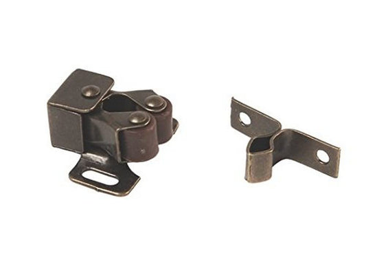 RV DESIGNER H201 RV Designer H201 - Roller Cabinet Catch with Prong in Antique Brass 2pk