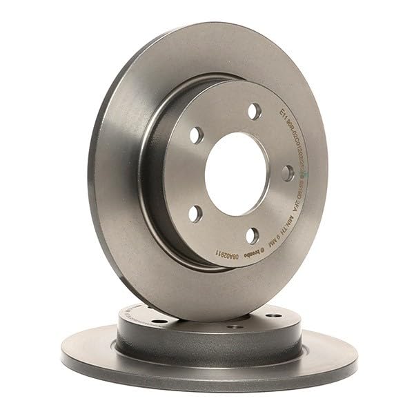 BREMBO 08A02911C02 Brembo 08.A029.11 UV Coated solid Rear Brake Rotor MAZDA/MAZDA (CHANGAN) OE# C24Y26251C