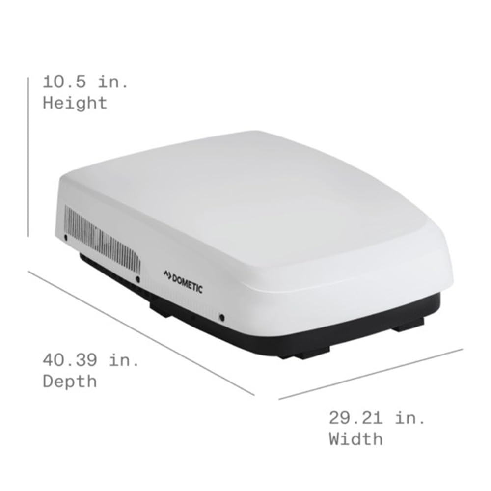 DOMETIC FJX5557MHPWHCS Dometic FreshJet 5 Series Mechanical 15K BTU Low-Profile Air Conditioner with Heat Pump