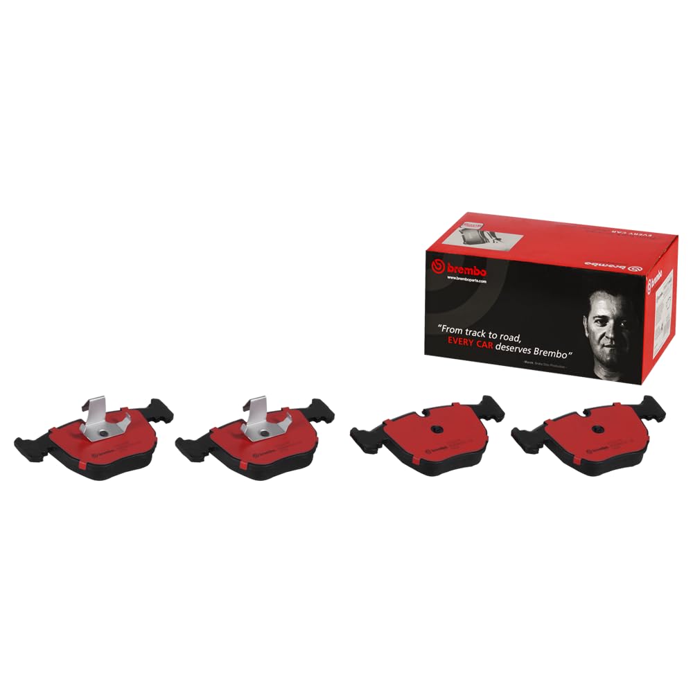 BREMBO P06021N Brembo P06021N Premium Ceramic Front Disc Brake Pad Set ALPINA/BMW OE# 34111163227
