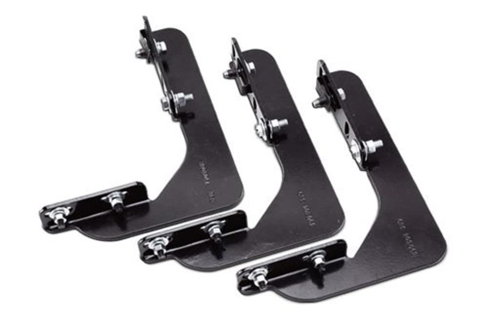 GO RHINO 6840455 Go Rhino 6840455 OE Xtreme Cab Length Side Steps - MOUNTING Brackets ONLY - Gas Only for 07-19 GMC, Chevrolet