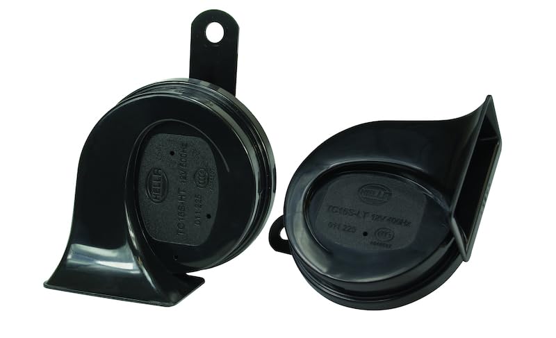 HELLA 011225831 Hella 011225831 HORN KIT BX BLK TRUMPET 1