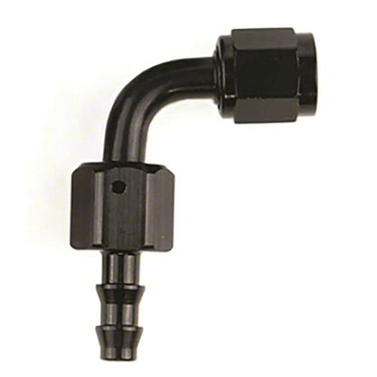 SPEEDFX 520690BK Speedfx 520690BK -6AN X 90 BLK PUSH-ON HOSE END
