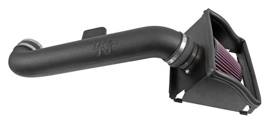 K&N FILTER 63-2591 K&N Cold Air Intake System: High-Flow Air Filter, Increase Performance & Towing: Compatible with 2015-2020 Ford: F150, 63-2591