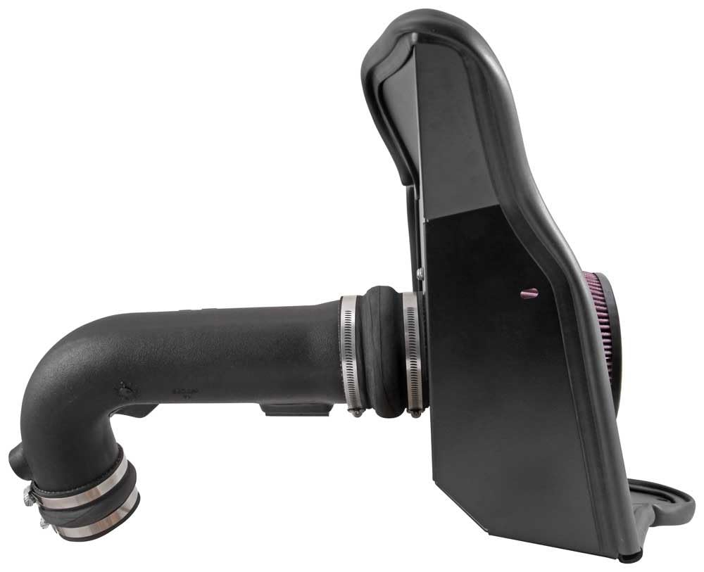 K&N FILTER 63-2590 K&N Cold Air Intake System: High-Flow Air Filter, Increase Performance & Acceleration: Compatible with 2015-2017 Ford: Mustang GT, 63-2590