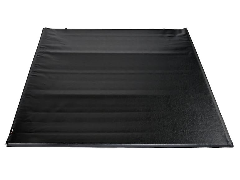 TRAILFX TFX5213 TrailFX Soft Roll-Up Tonneau Cover Fits 2024-2025 Toyota Tacoma Soft Roll-Up with Hook and Loop Lockable via Tailgate Handle Lock Black Vinyl with Aluminum Rails Inside Rail Mount