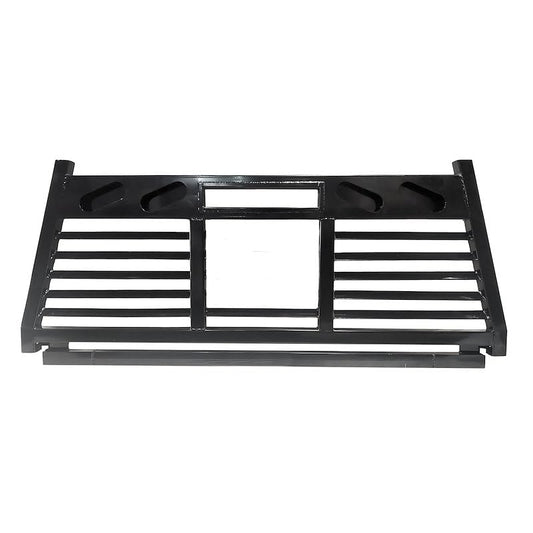 CATTLEMAN FR302L Cattleman HD FR302L Headache Rack Fits Ford F-150 2021-2026 Black Powder-Coated Steel Can Be Used with Cross Bed Tool Box with Louvers Lights Cutout