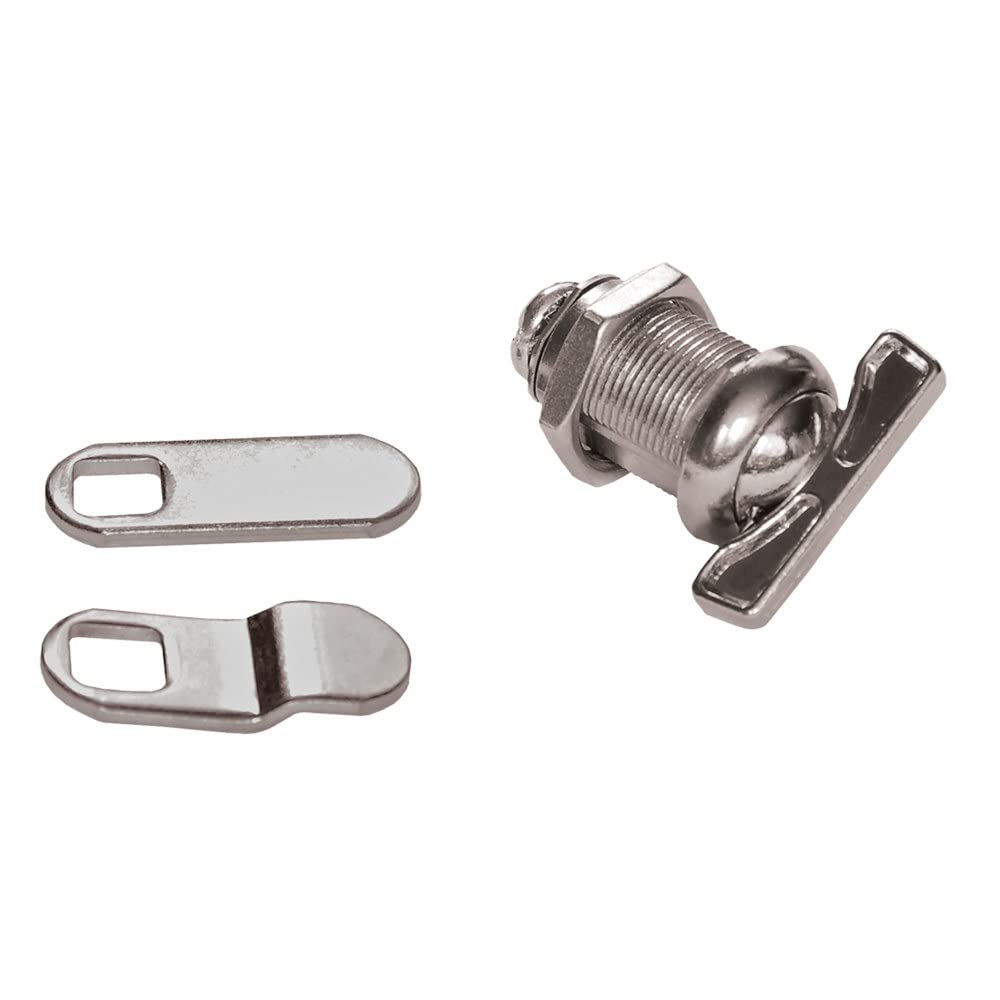 RV DESIGNER L445 RV Designer L445-5/8" Econo Cam Non-Locking Thumb Turn Hatch Lock, 1 pk