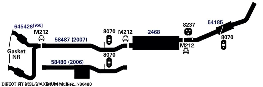 AP EXHAUST 645428 Ap Exhaust 645428 DIRECT FIT CATALYTIC CONVERTER