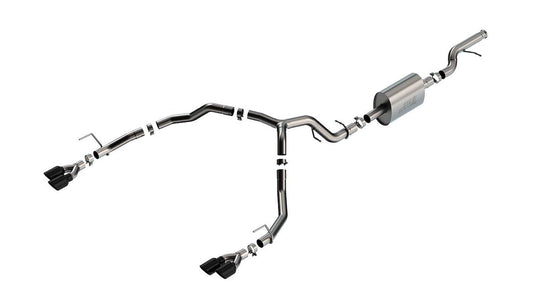 BORLA 140857BC BORLA 140857BC Cat-Back Performance Exhaust System for 2021-2024 Chevrolet Tahoe Premier 5.3L V8 Automatic Transmission 2 & 4 Wheel Drive 4 Door. Fits Premier Models ONLY.