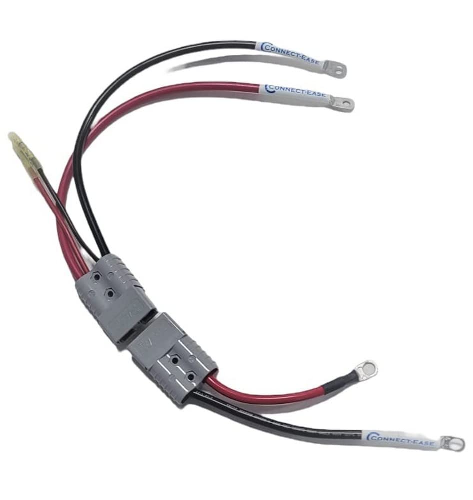 CONNECT EASE RCE24VSCK Connect-Ease RCE24VSCK 24 Volt Single Case Battery Trolling Motor Connection Kit with On-Board Charging