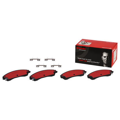 BREMBO P23149N Brembo P23149N Premium Ceramic Front Disc Brake Pad Set CHRYSLER/CHRYSLER (BBDC)/DODGE/LANCIA OE# 00K68147681AB