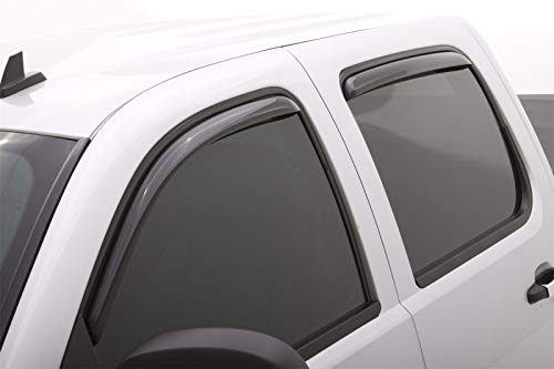LUND 182452 RealTruck Lund 182452 Ventvisor Elite Side Window Deflector for 2017-2018 Ford Super Duty Standard Cab, 2 Piece