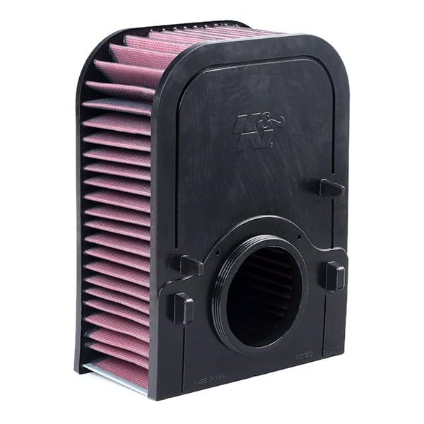 K&N FILTER E-0660 K&N High-Flow Original Lifetime Engine Air Filter: Increase Power & Acceleration, Washable, Premium, Replacement Car Air Filter: Compatible with 2015-2026 Porshe Macan E-0660