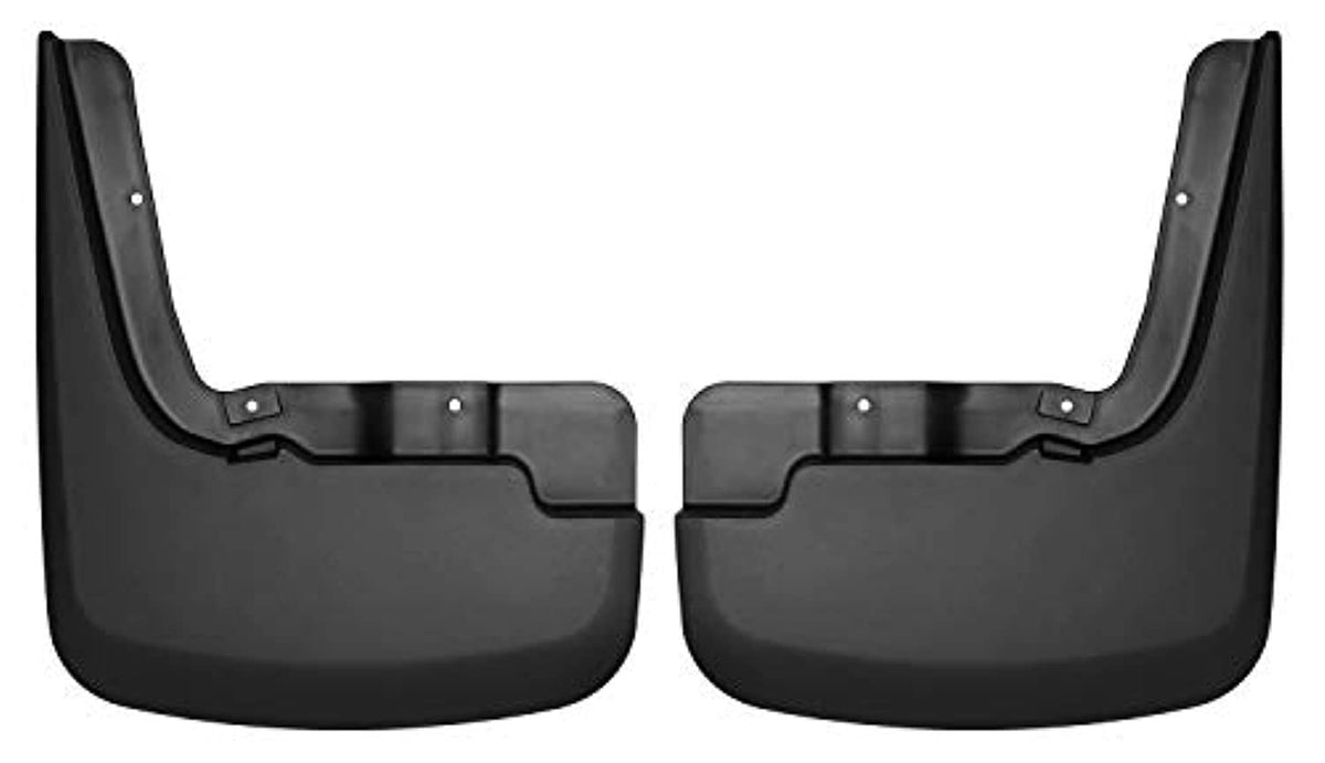 Husky Liners 58261 Husky Liners Custom Mud Guards – Fits 2019-2026 Chevrolet Silverado 1500 (Excludes ZR2, LT Trail Boss, Custom Trail Boss) – Front Set, 2-pc Black - 58261