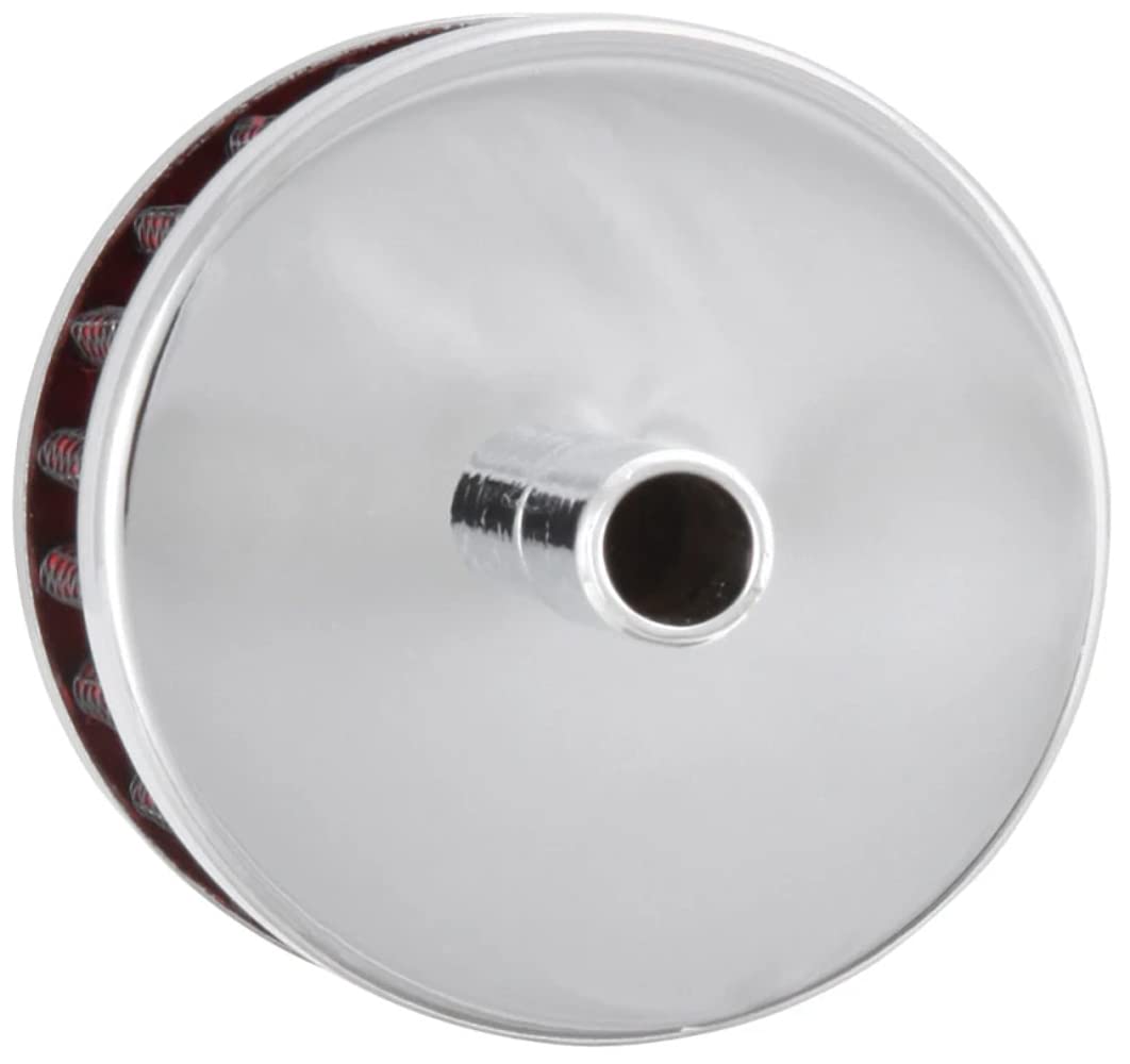 K&N FILTER 62-1090 K&N Vent Air Filter/ Breather: High Performance, Premium, Washable, Replacement Engine Filter: Flange Diameter: 0.25 In, Filter Height: 1.5 In, Flange Length: 0.875 In, Shape: Breather, 62-1090