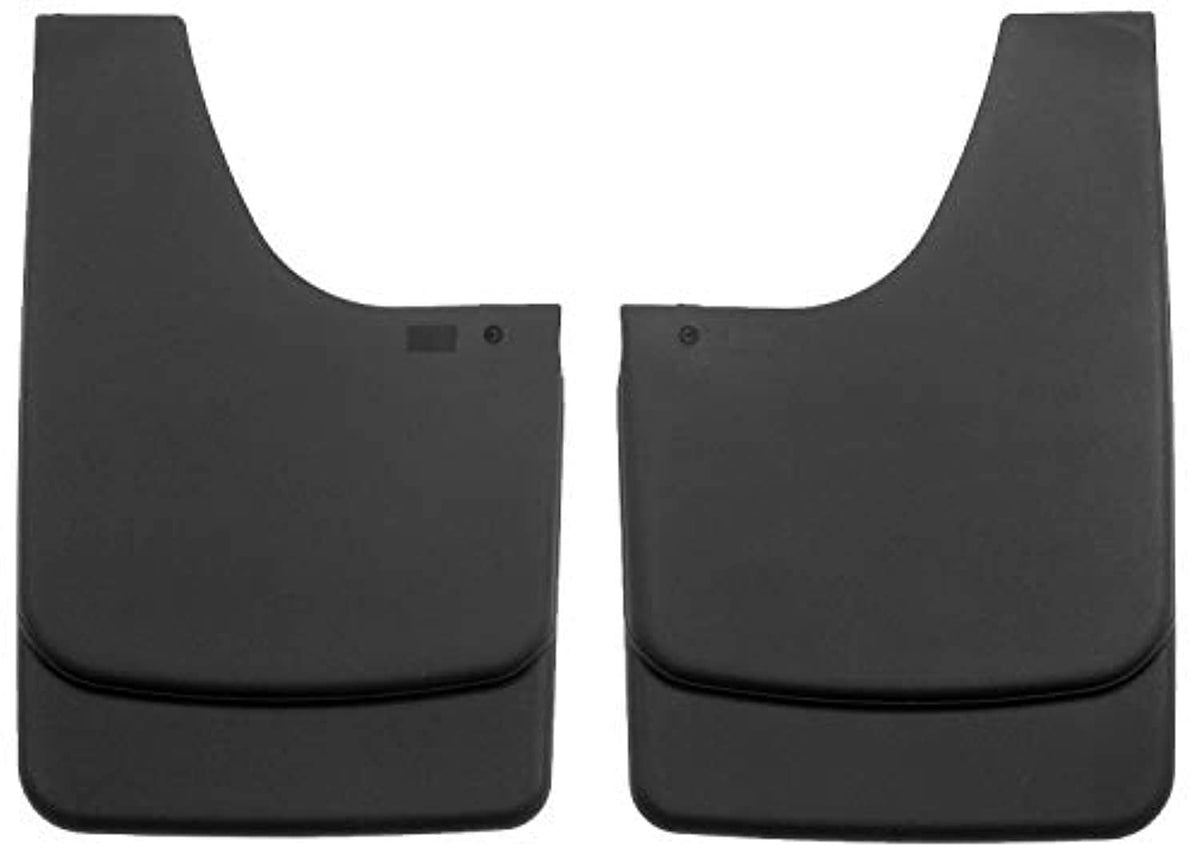Husky Liners 56331 Husky Liners Universal Mud Guards – Fits Universal Fitment – Rear Set, 2-pc Black - 56331