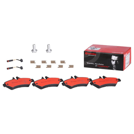 BREMBO P50084N Brembo P50084N Premium Ceramic Rear Disc Brake Pad Set MERCEDES-BENZ/VW OE# 0044206920
