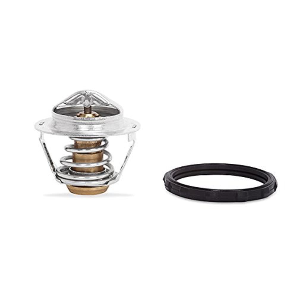 MISHIMOTO MMTS-XD-16H Mishimoto MMTS-XD-16H High-Temperature Low Temp Thermostat & CNC Housing Compatible With Nissan Titan XD 2016-2019