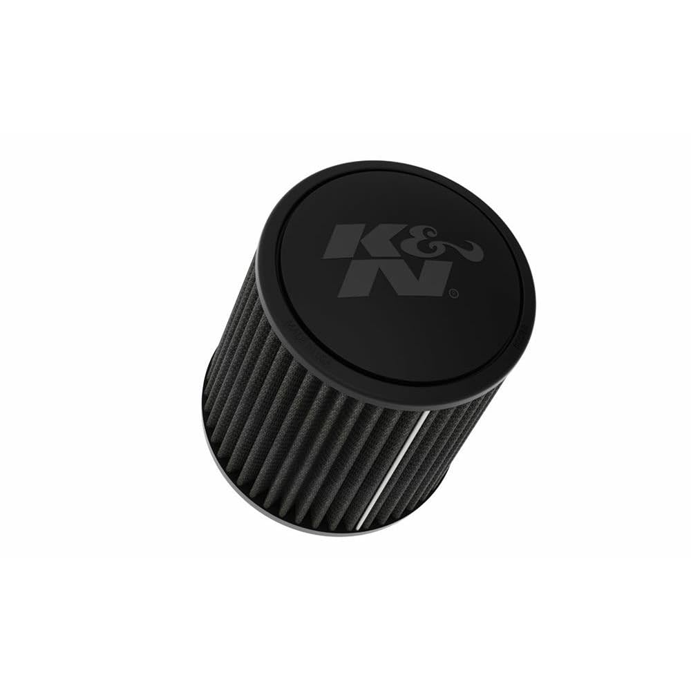 K&N FILTER RU-3110HBK K&N Dryflow Lifetime Universal Clamp-On Air Filter: Dry Synthetic, Washable, Oil-Free: Flange Diameter: 3.5 In, Filter Height: 6 In, Flange Length: 1.5 In, Type: Dry Synthetic, RU-3110HBK