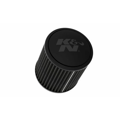 K&N FILTER RU-3110HBK K&N Dryflow Lifetime Universal Clamp-On Air Filter: Dry Synthetic, Washable, Oil-Free: Flange Diameter: 3.5 In, Filter Height: 6 In, Flange Length: 1.5 In, Type: Dry Synthetic, RU-3110HBK
