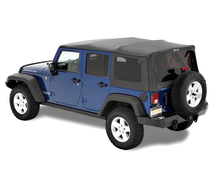 BESTOP 54723-35 Bestop Supertop Black Diamond 5472335 for Jeep Wrangler JK 4-Door 2007-2018