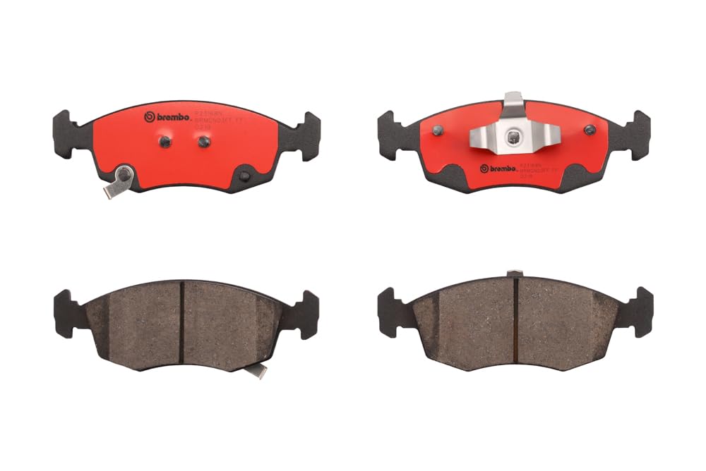 BREMBO P23168N Brembo P23168N Premium Ceramic Front Disc Brake Pad Set FIAT OE# 68102483AA