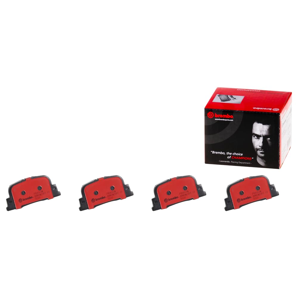 BREMBO P83063N Brembo P83063N Premium Ceramic Rear Disc Brake Pad Set BYD/ENGLON/GEELY/GLEAGLE/LEXUS/LIFAN/TOYOTA/TOYOTA (FAW) OE# 0446632030