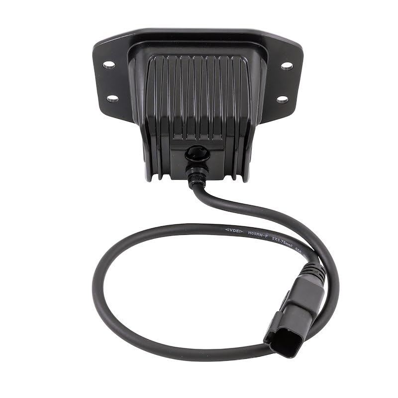 TRAILFX 2X2FMBKF1 Trailfx Driving/Fog Light 2X2FMBKF1, LED Bulb, 4 Clear LED 10 Watt Bulbs, 3 Inch Square, 90 Degree Flood Beam, Clear Lens, Bracket Mount, 4800 Raw Lumens/ 3320 Effective Lumens, Set Of 2