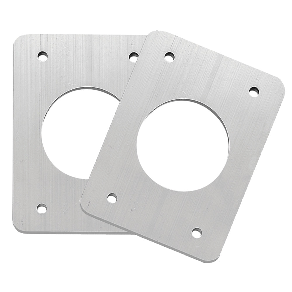 TACO Marine BP-150BSY-320-1 TACO Backing Plates f/Grand Slam Outriggers - Anodized Aluminum