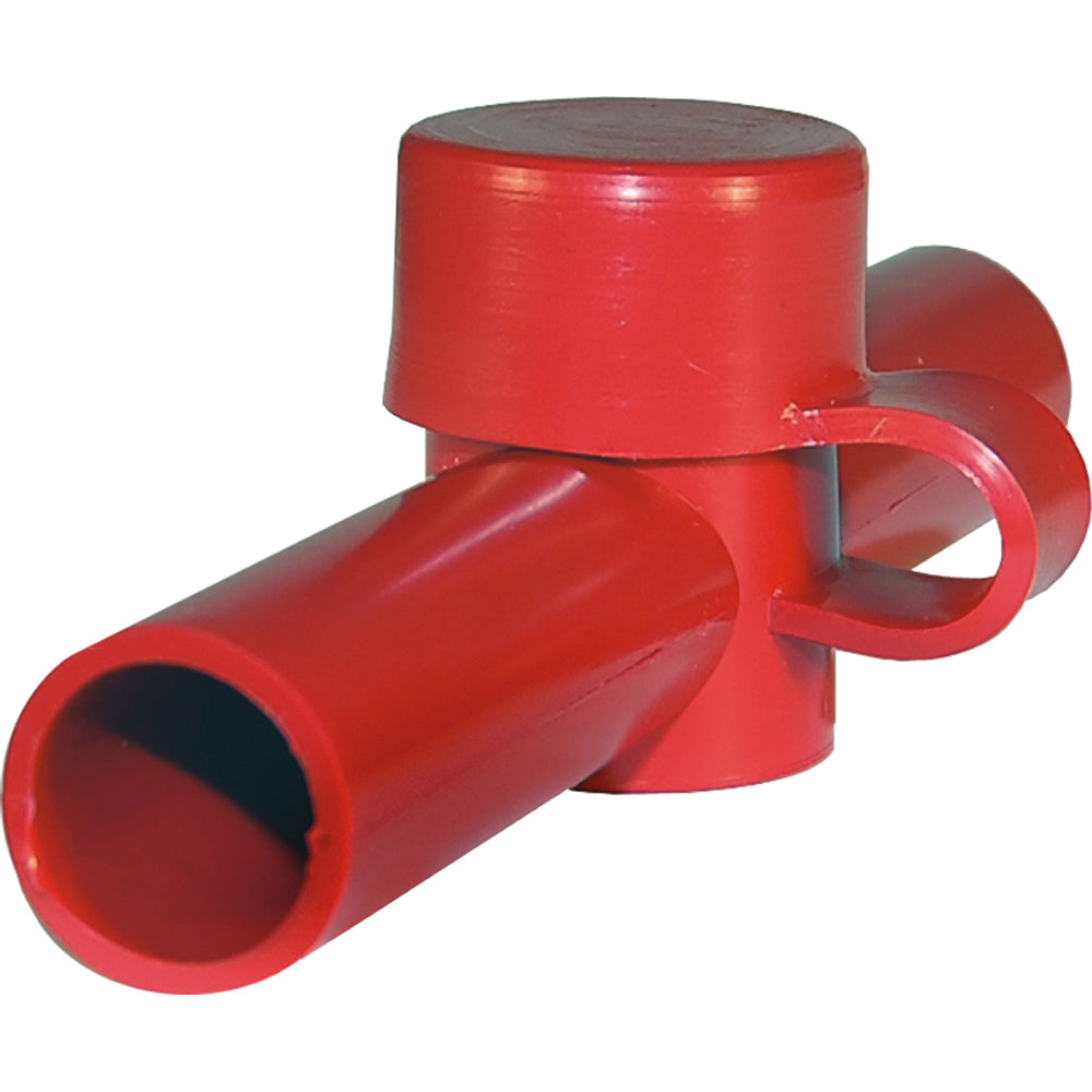 Blue Sea Systems 4003 Blue Sea 4003 Cable Cap Dual Entry - Red