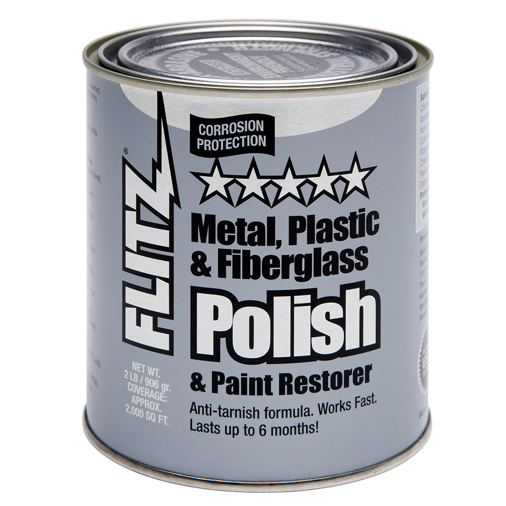 Flitz CA 03518-6 Flitz Polish - Paste - 2.0 lb. Quart Can